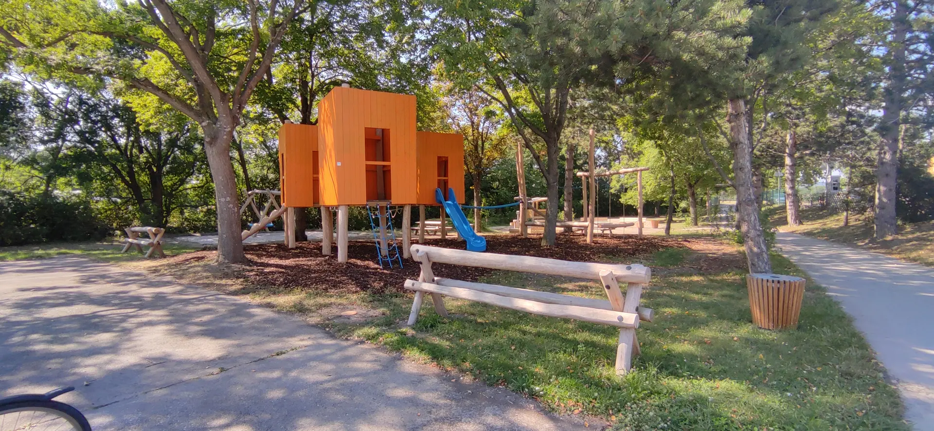 Spielplatz in der Schafflerhofsiedlung