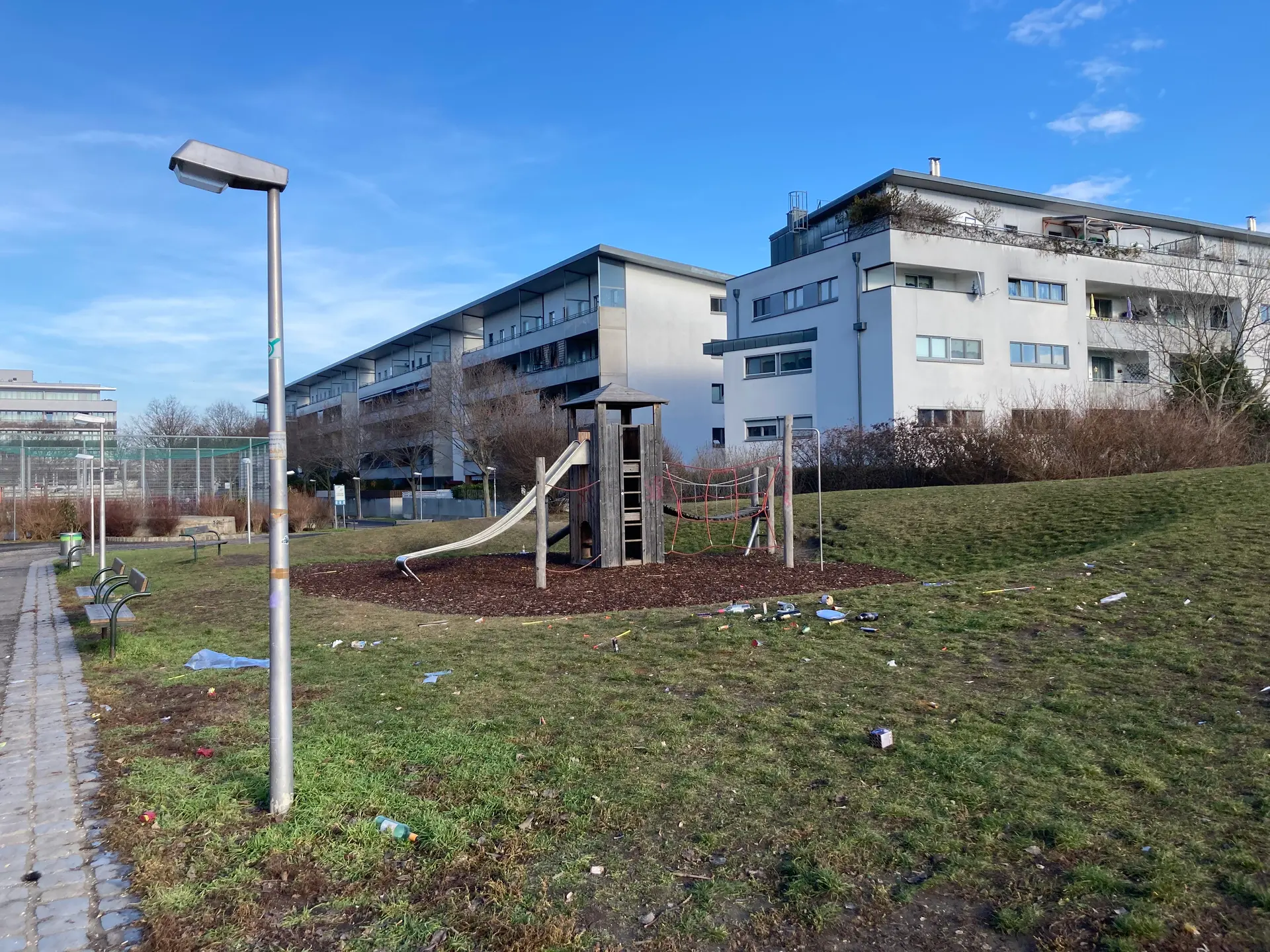 Ella Lingens Hof öffentlicher Spielplatz
