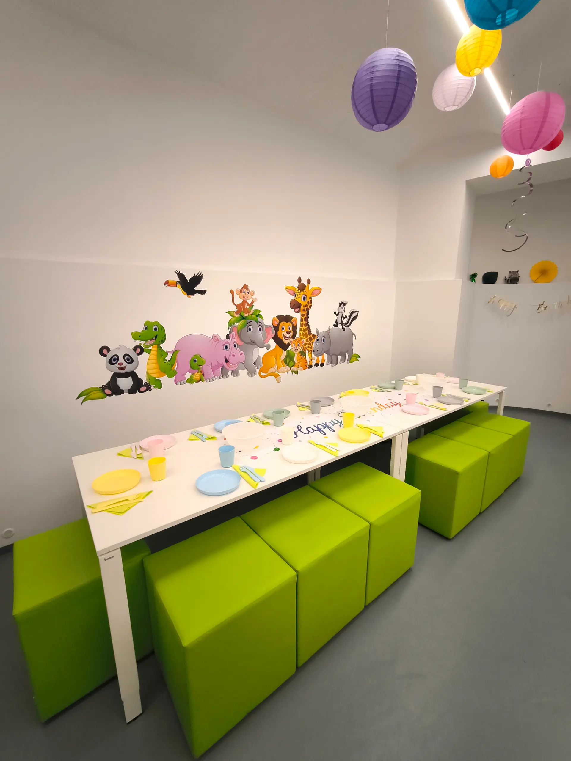 Foxi Wien Kinderpartyraum