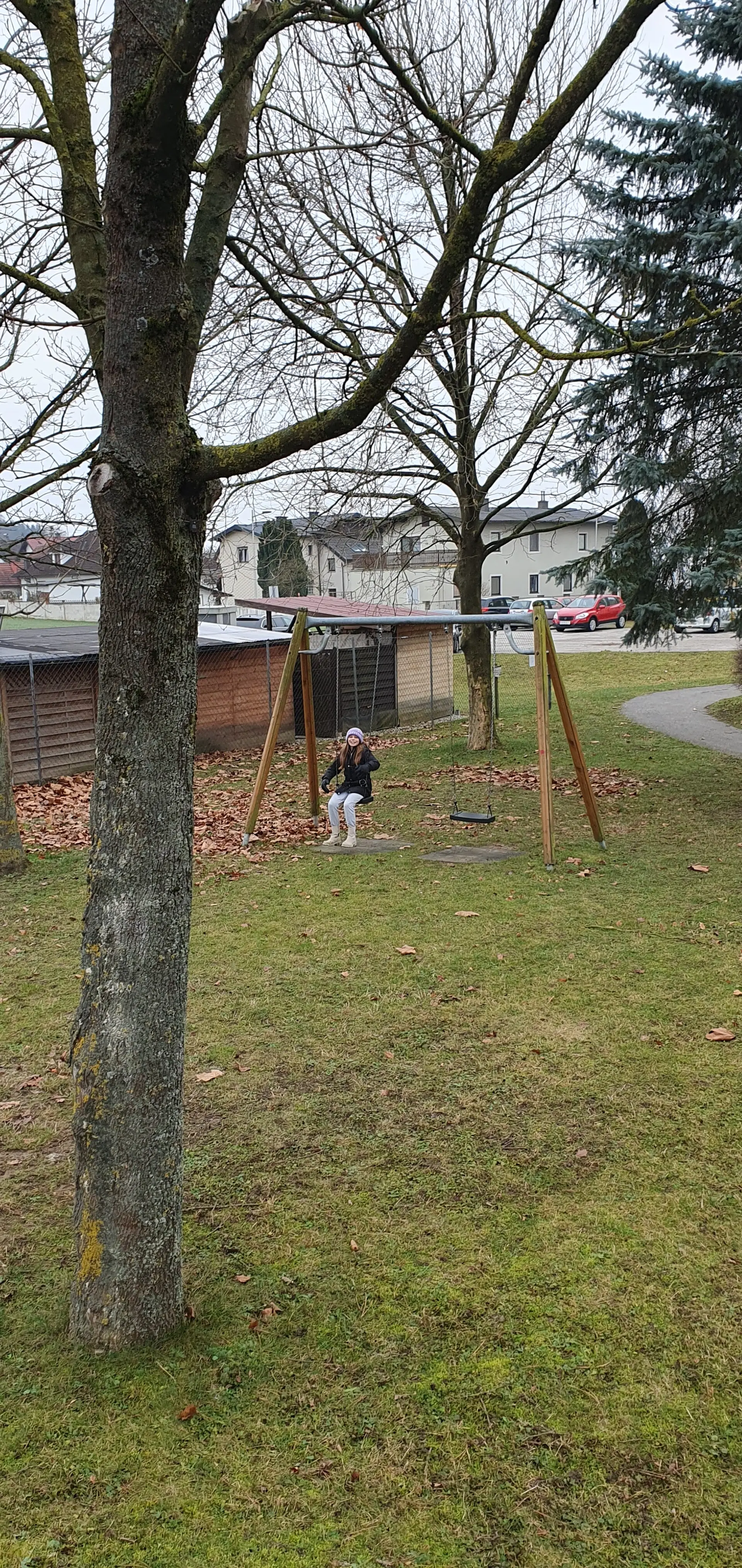 Öffensichtlicher Spielplatz