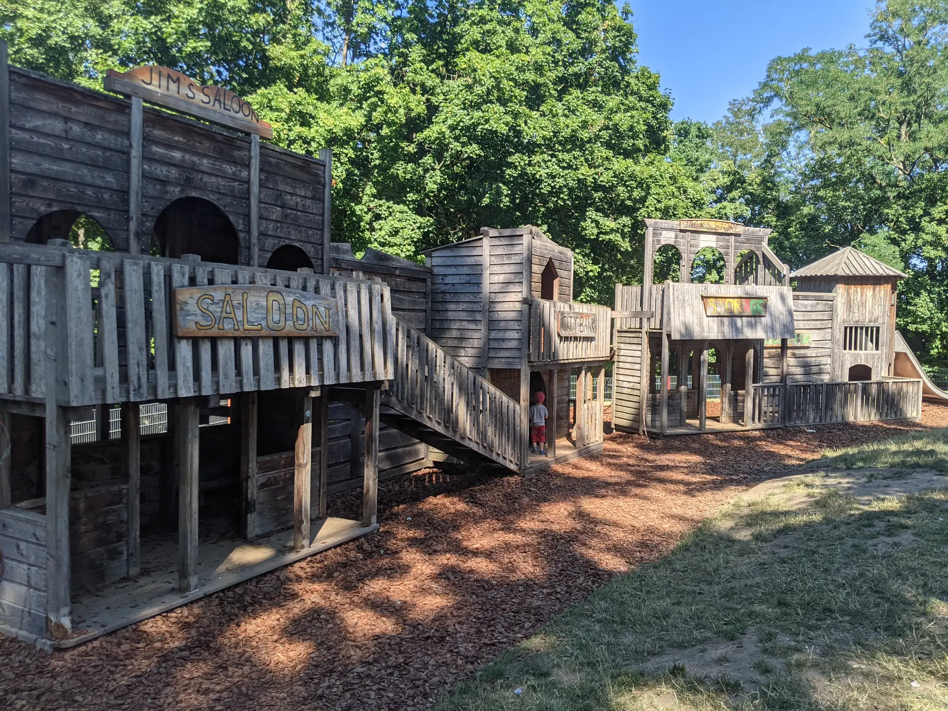 Western-Spielplatz