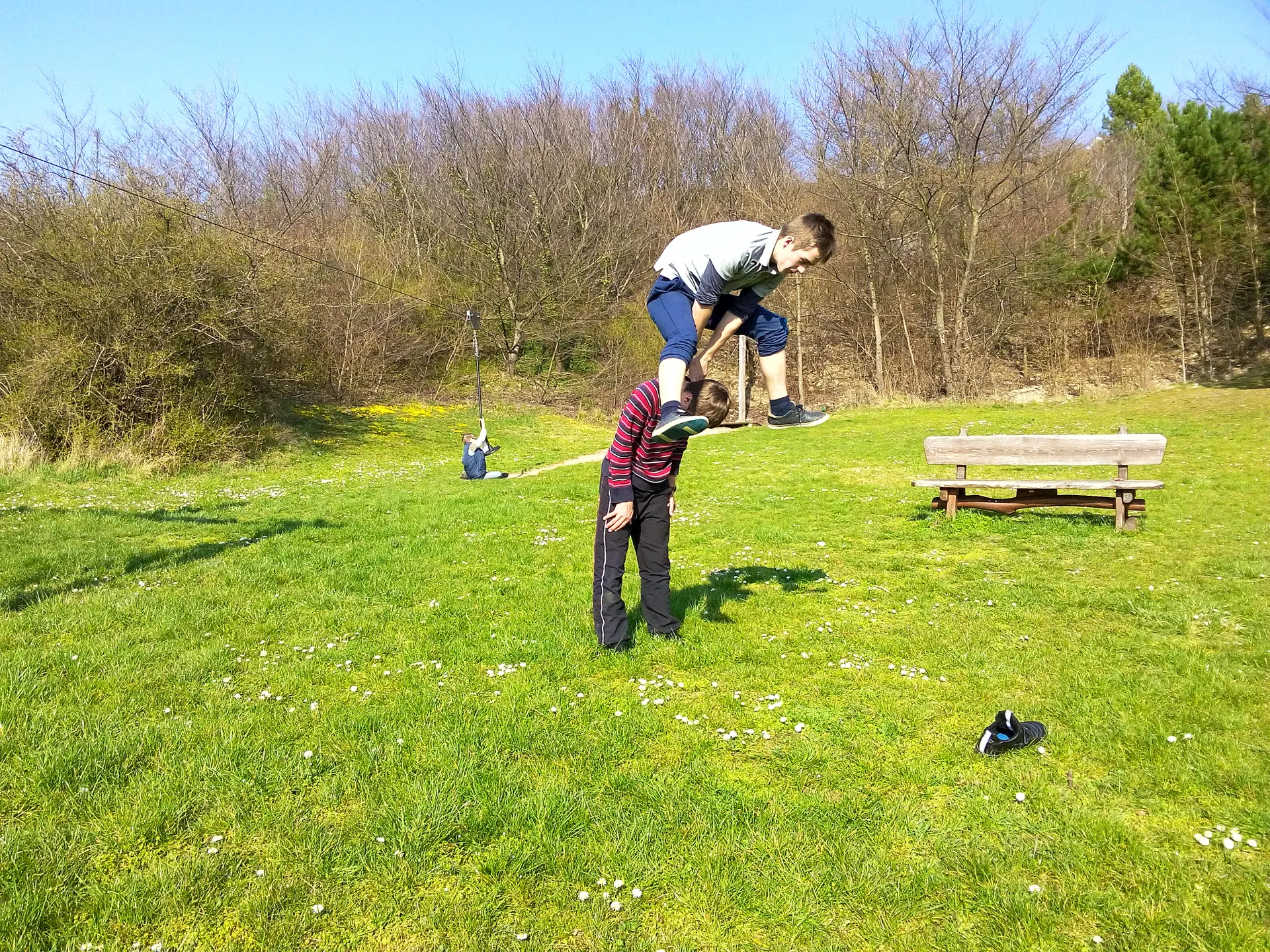 Hof Spielplatz