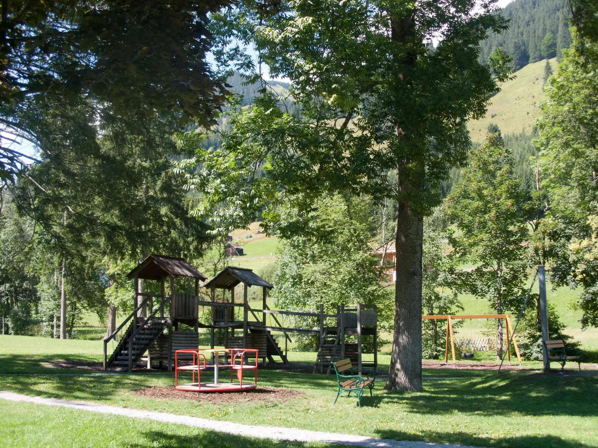 Spielplatz im Lusspark